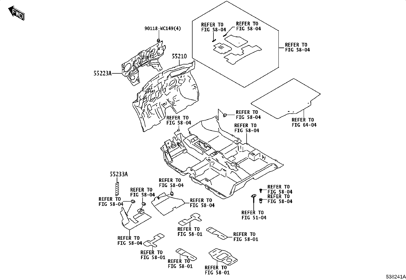 90118-WCF30 CUSHION, RADIATOR SUPPORT product image