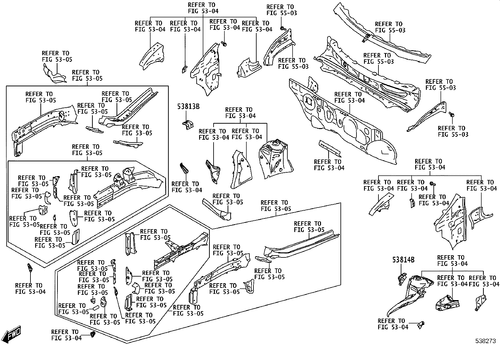 53301-WC006 HOOD SUB-ASSY product image