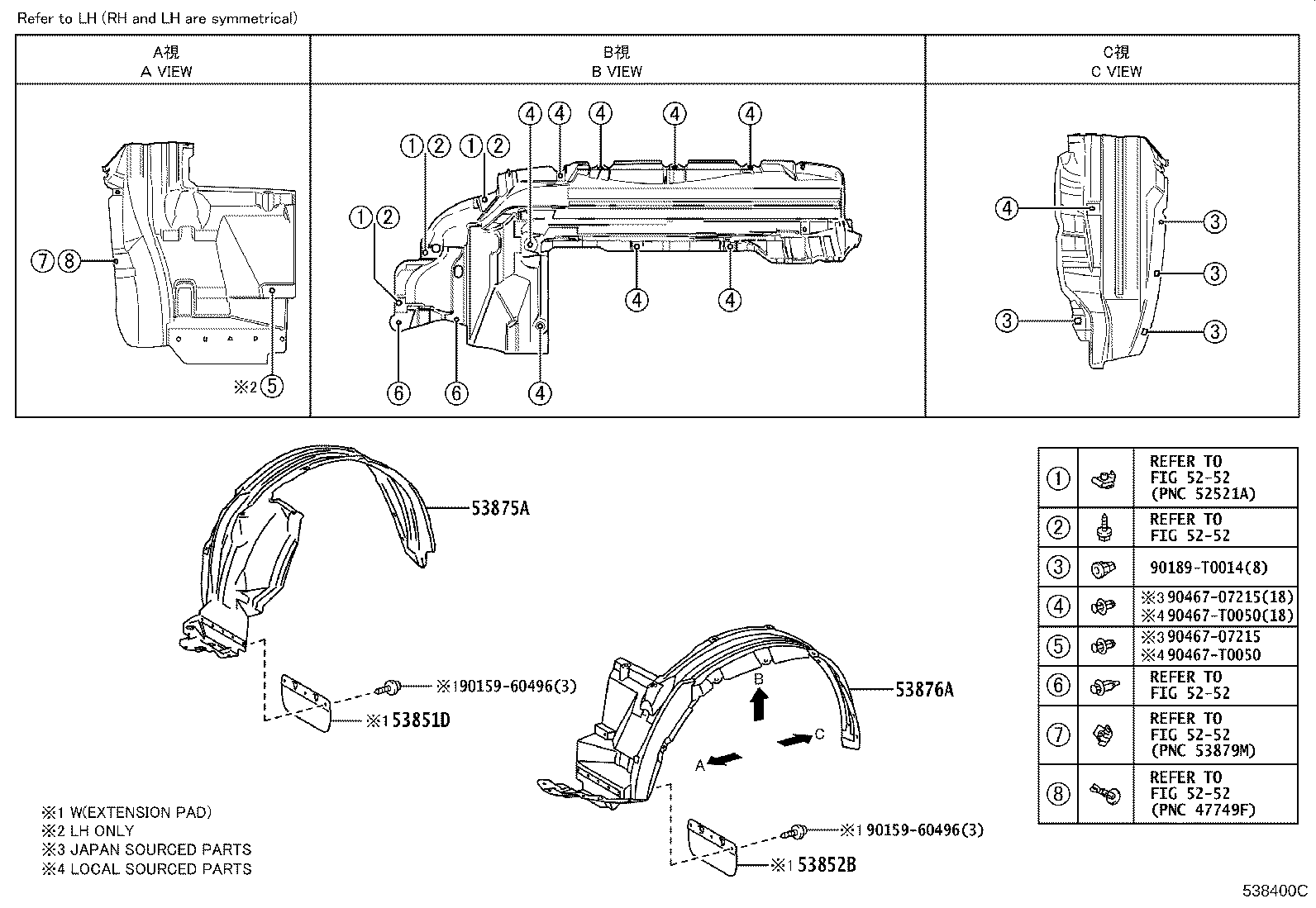 Thumbnail 3 for 53806-0K440
