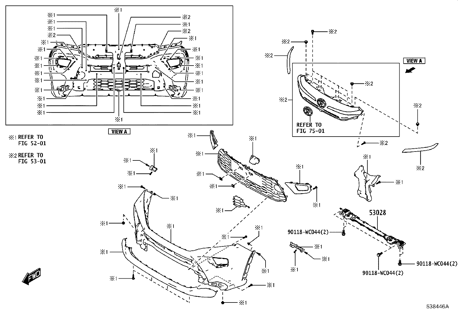 16691-WC005 PLATE, RADIATOR SIDE AIR GUIDE, FRONT LH product image