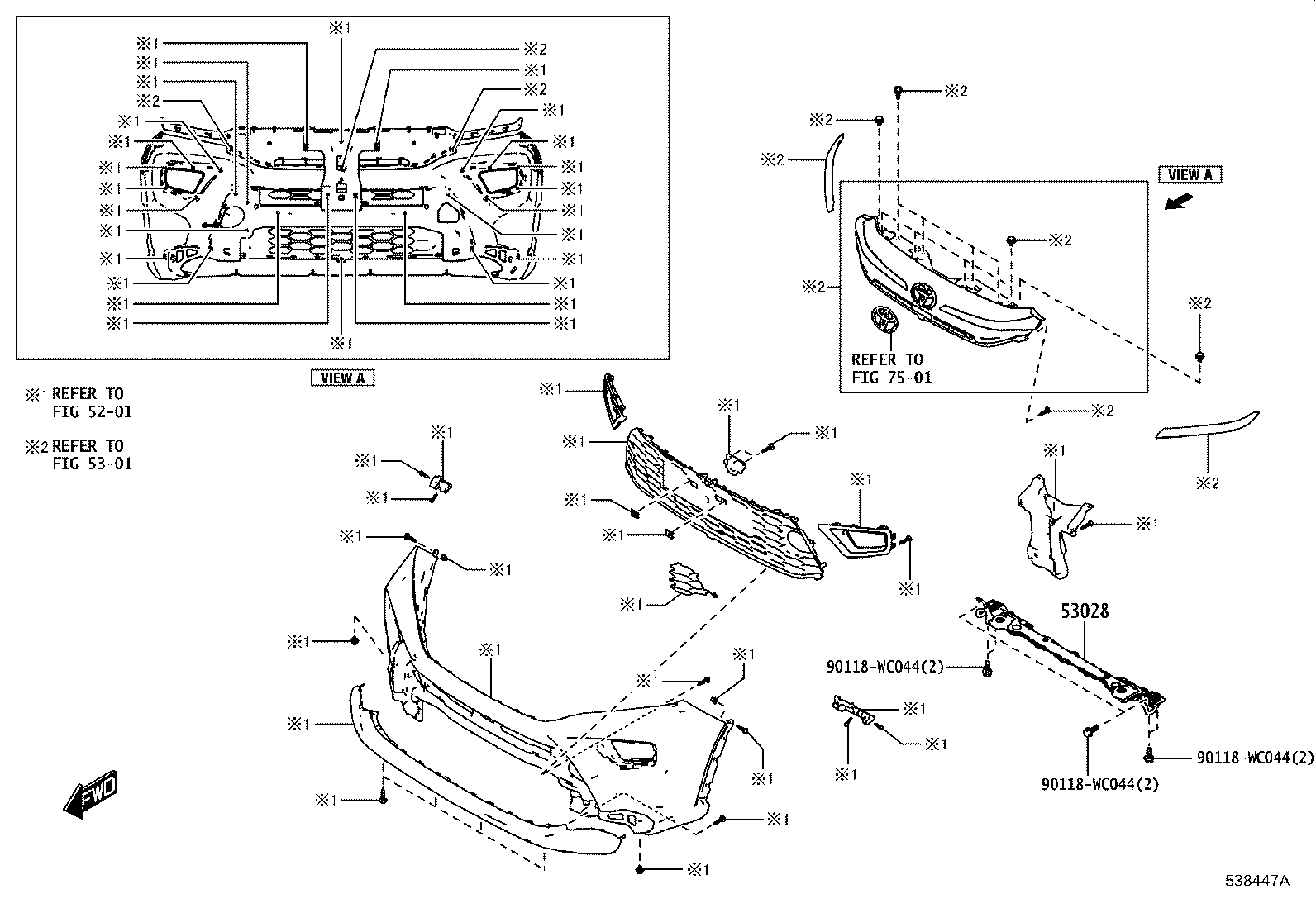 16691-WC005 PLATE, RADIATOR SIDE AIR GUIDE, FRONT LH product image