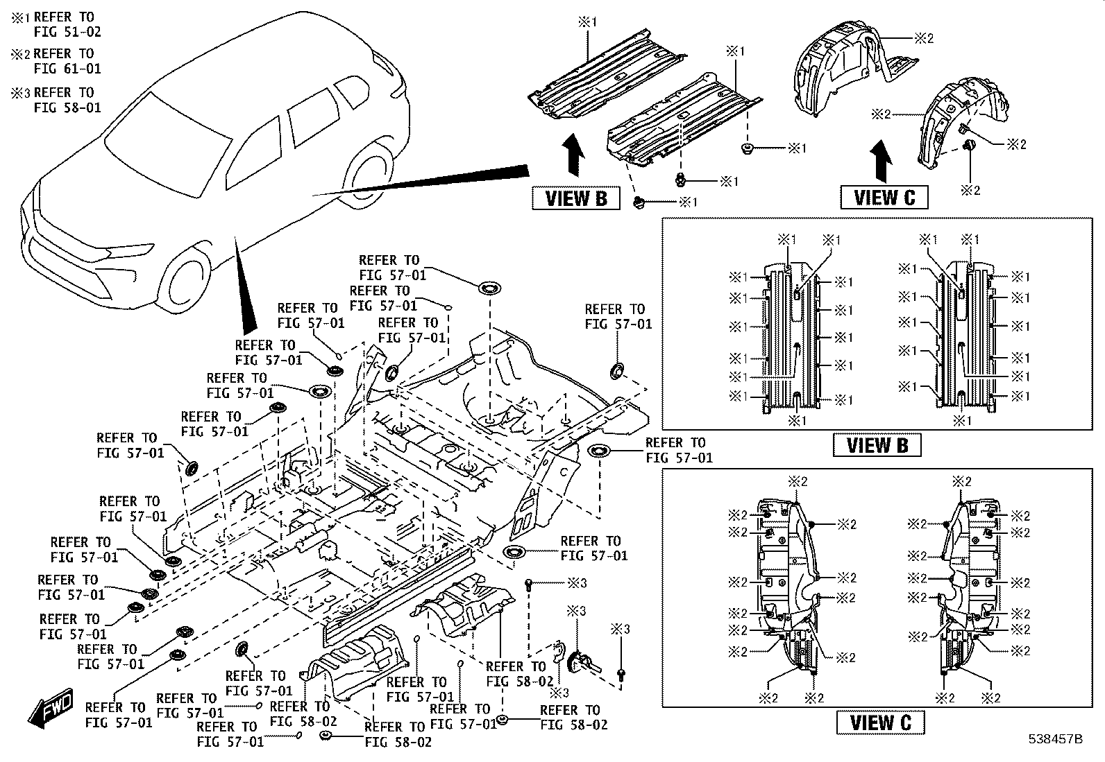 16691-WC005 PLATE, RADIATOR SIDE AIR GUIDE, FRONT LH product image
