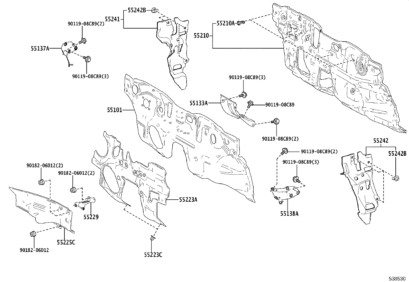 16562-18030 Toyota Reference Part product image