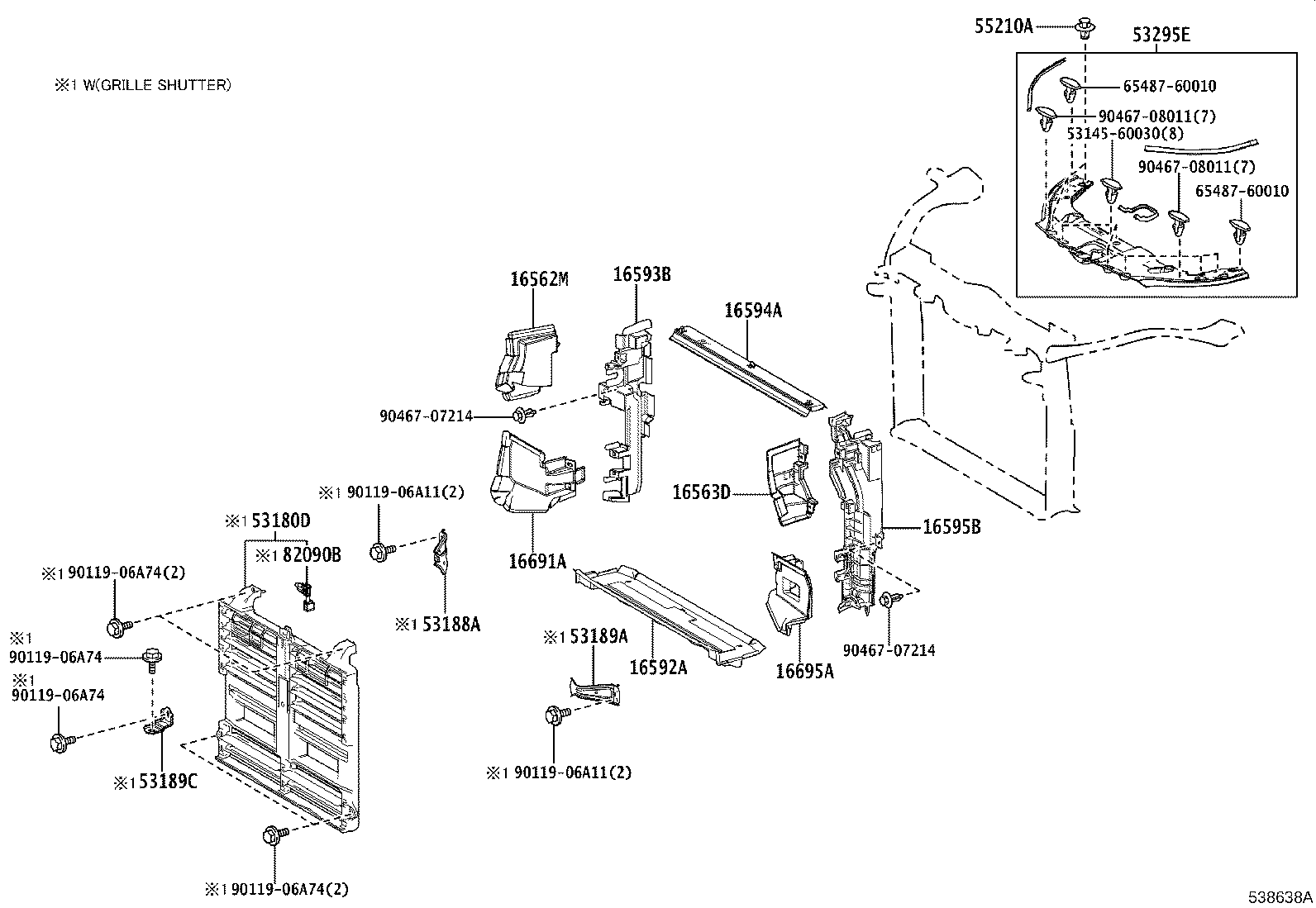 16562-25040 Toyota Reference Part product image