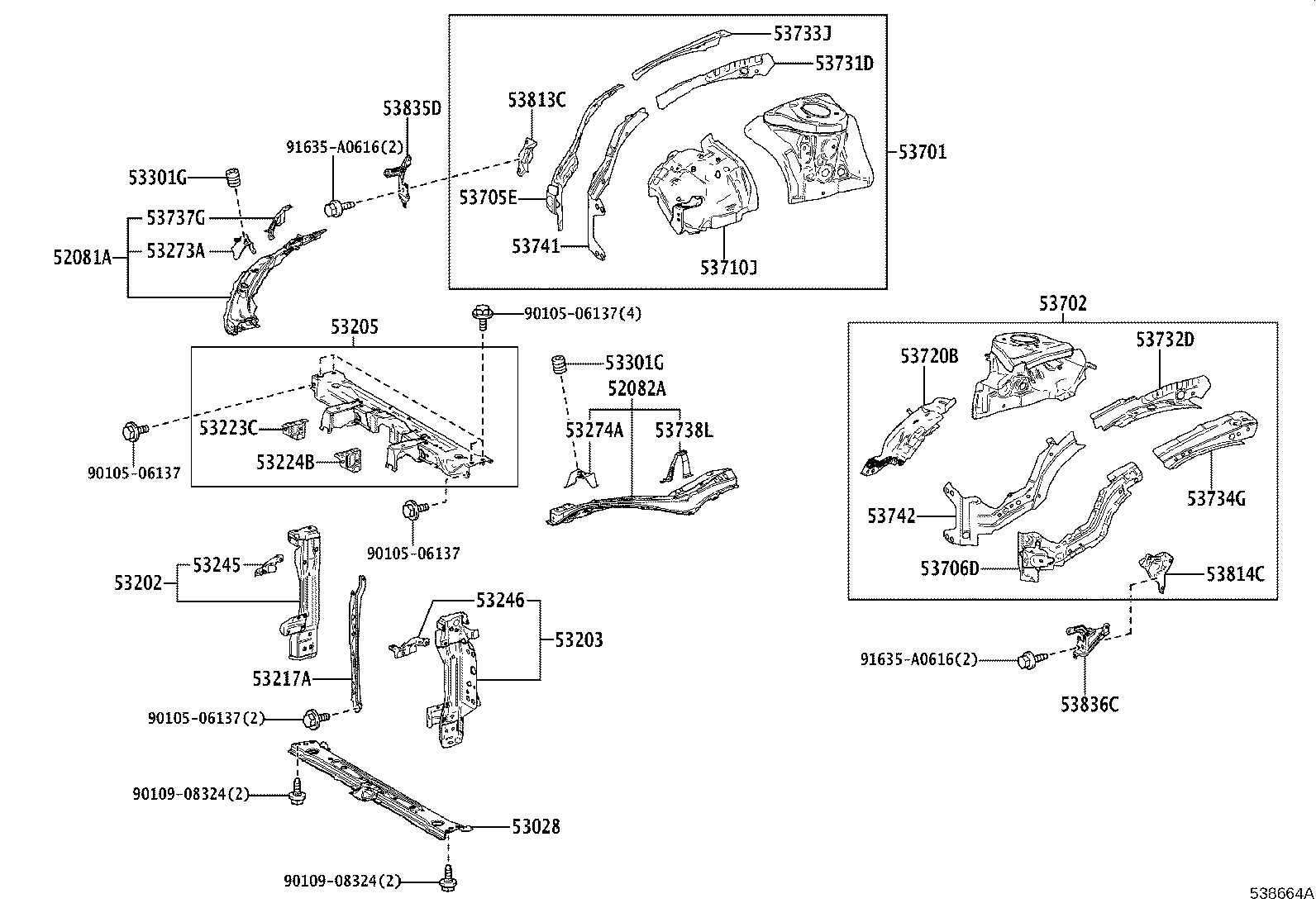 Thumbnail 2 for 53705-47020