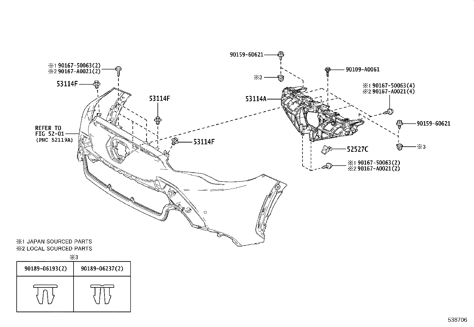 53100-0A140 GRILLE ASSY, RADIATOR product image