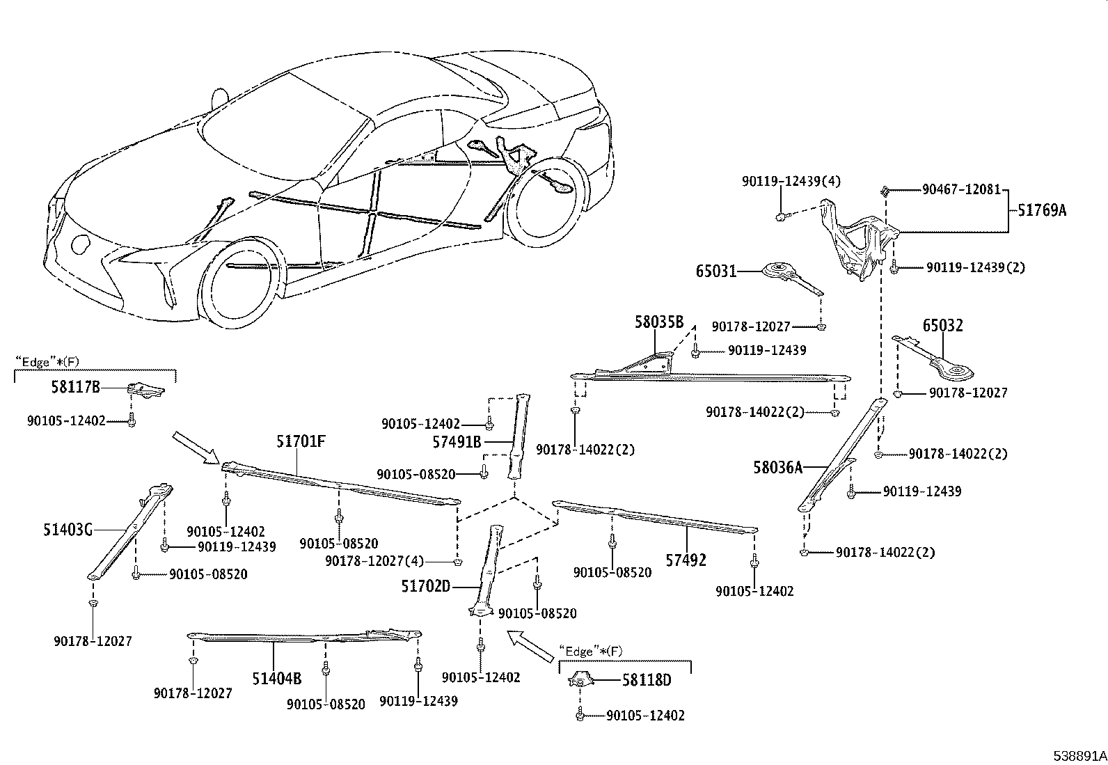 51727-11020 Toyota Reference Part product image
