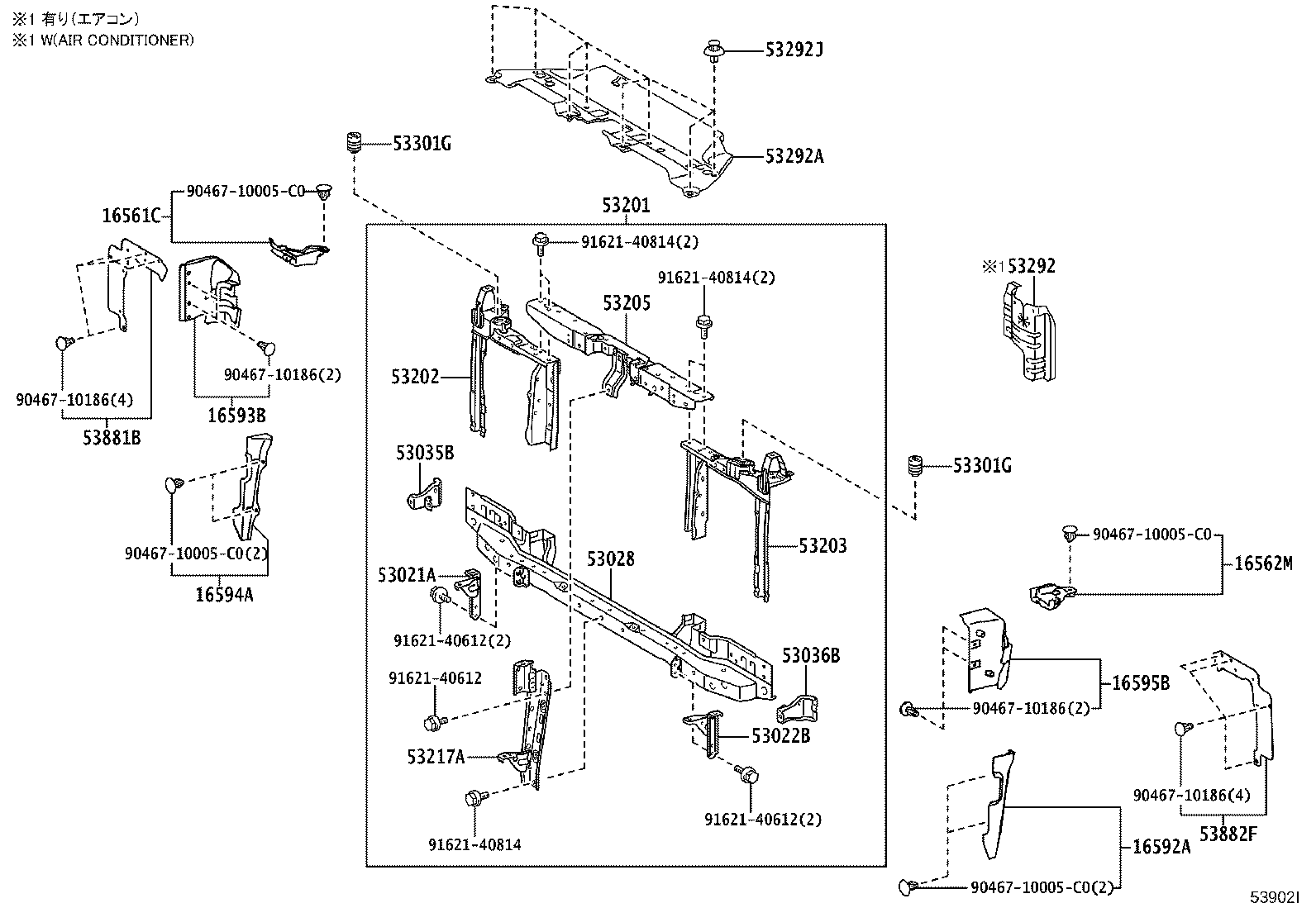 53702-60A60 APRON SUB-ASSY, FRONT FENDER, LH product image