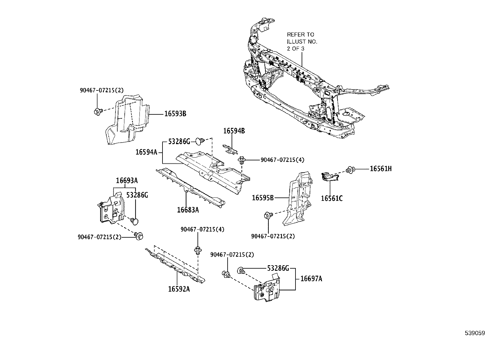 53701-60G90 APRON SUB-ASSY, FRONT FENDER, RH product image