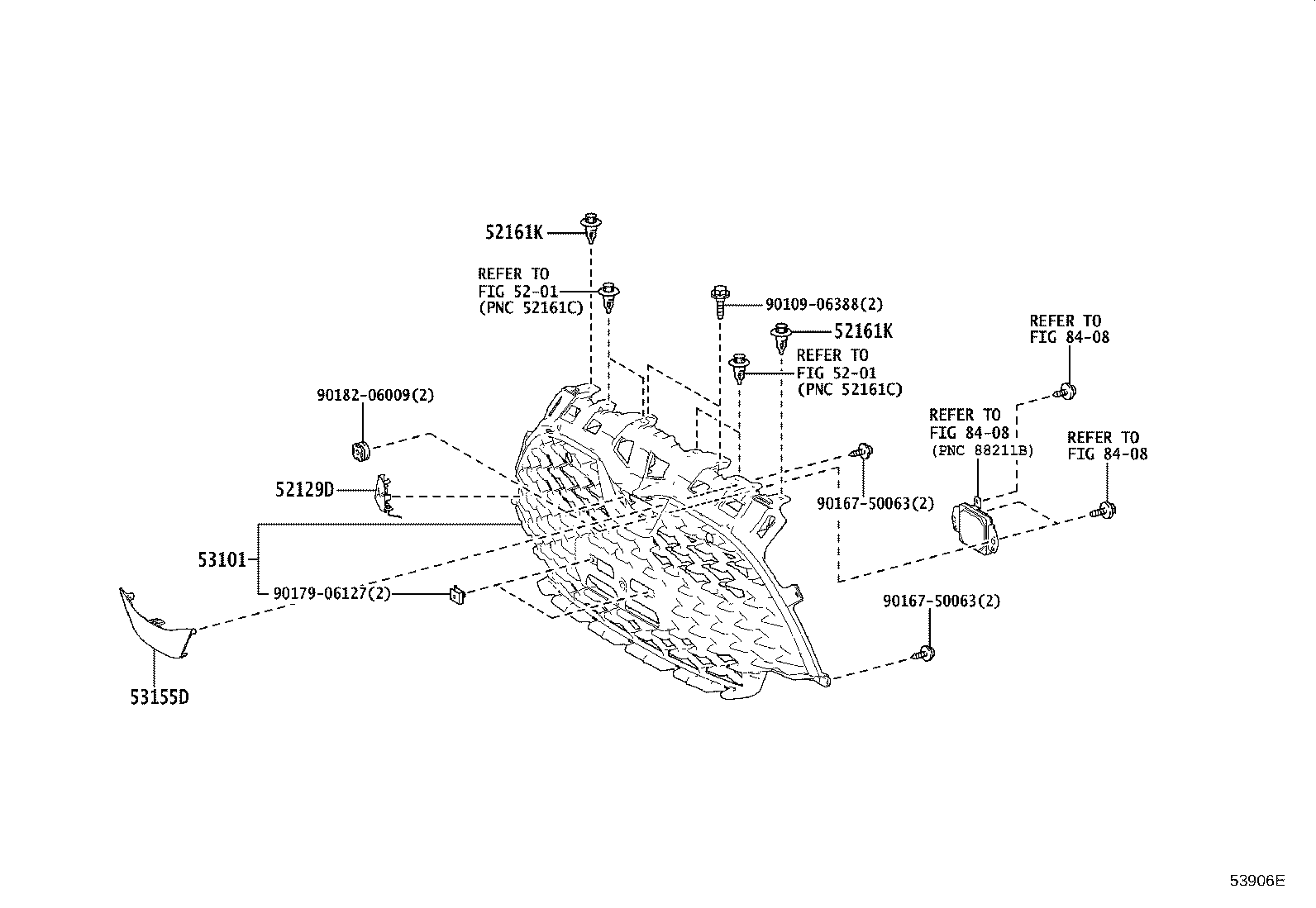 52129-K0070 Toyota Reference Part product image