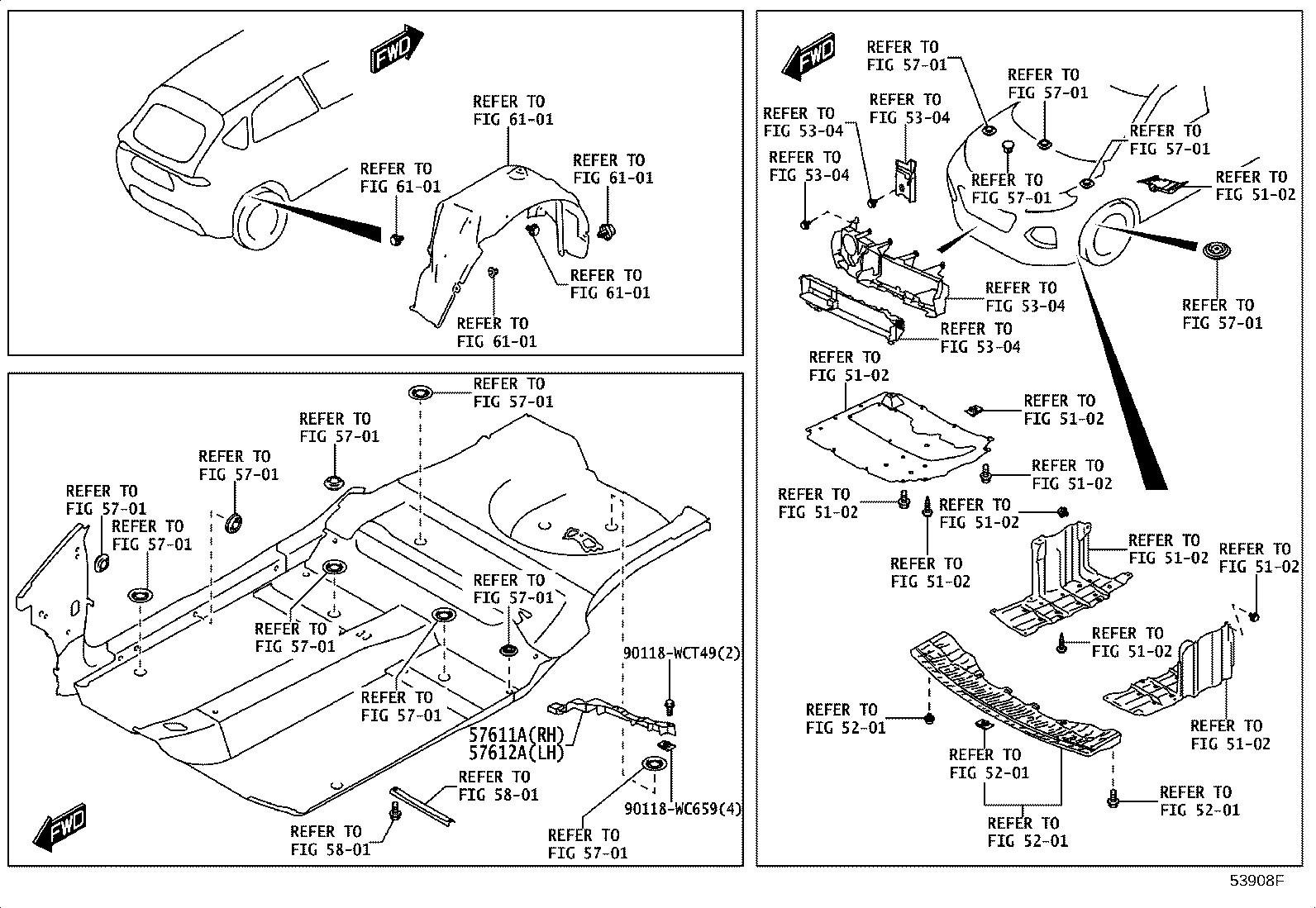 57025-WC006 MEMBER SUB-ASSY, FRONT SIDE, OUTER RH product image