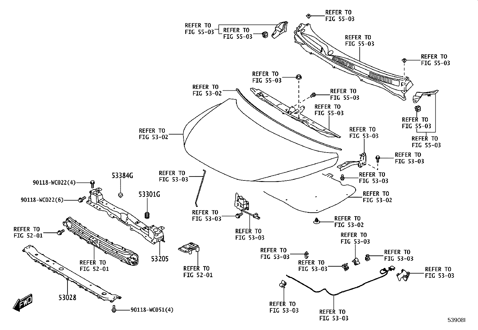 55101-WC042 PANEL SUB-ASSY, DASH product image