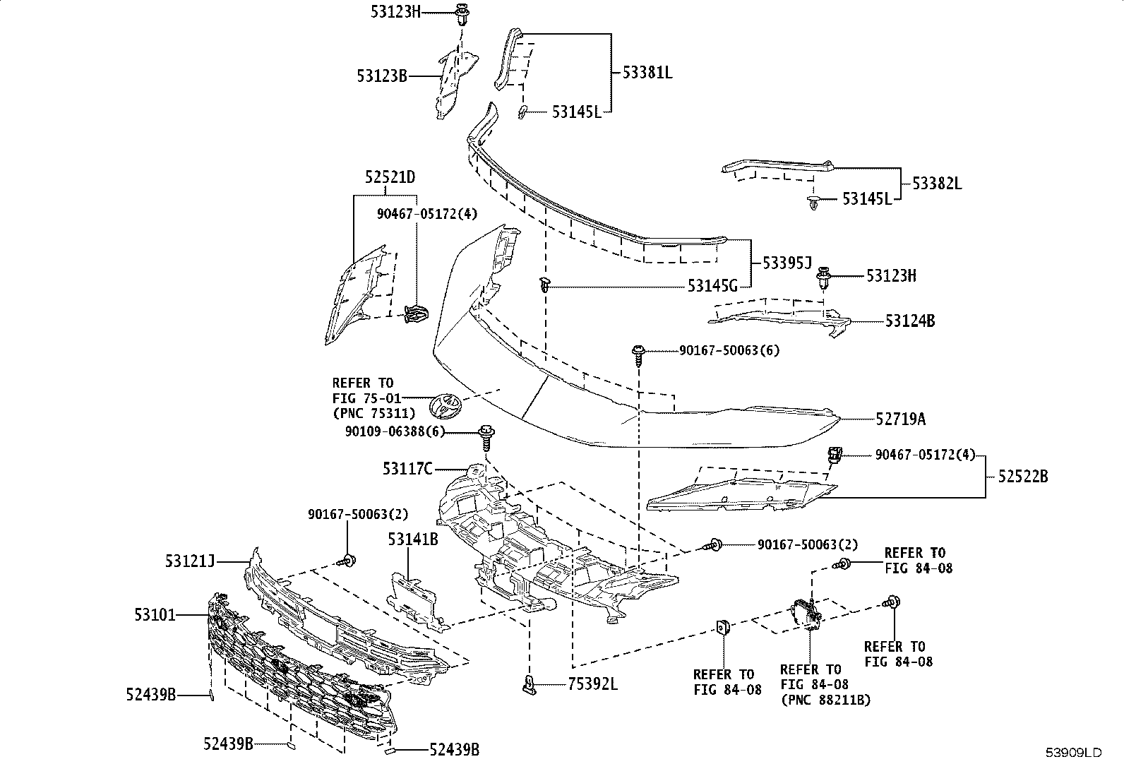 52521-30131 Toyota Reference Part product image