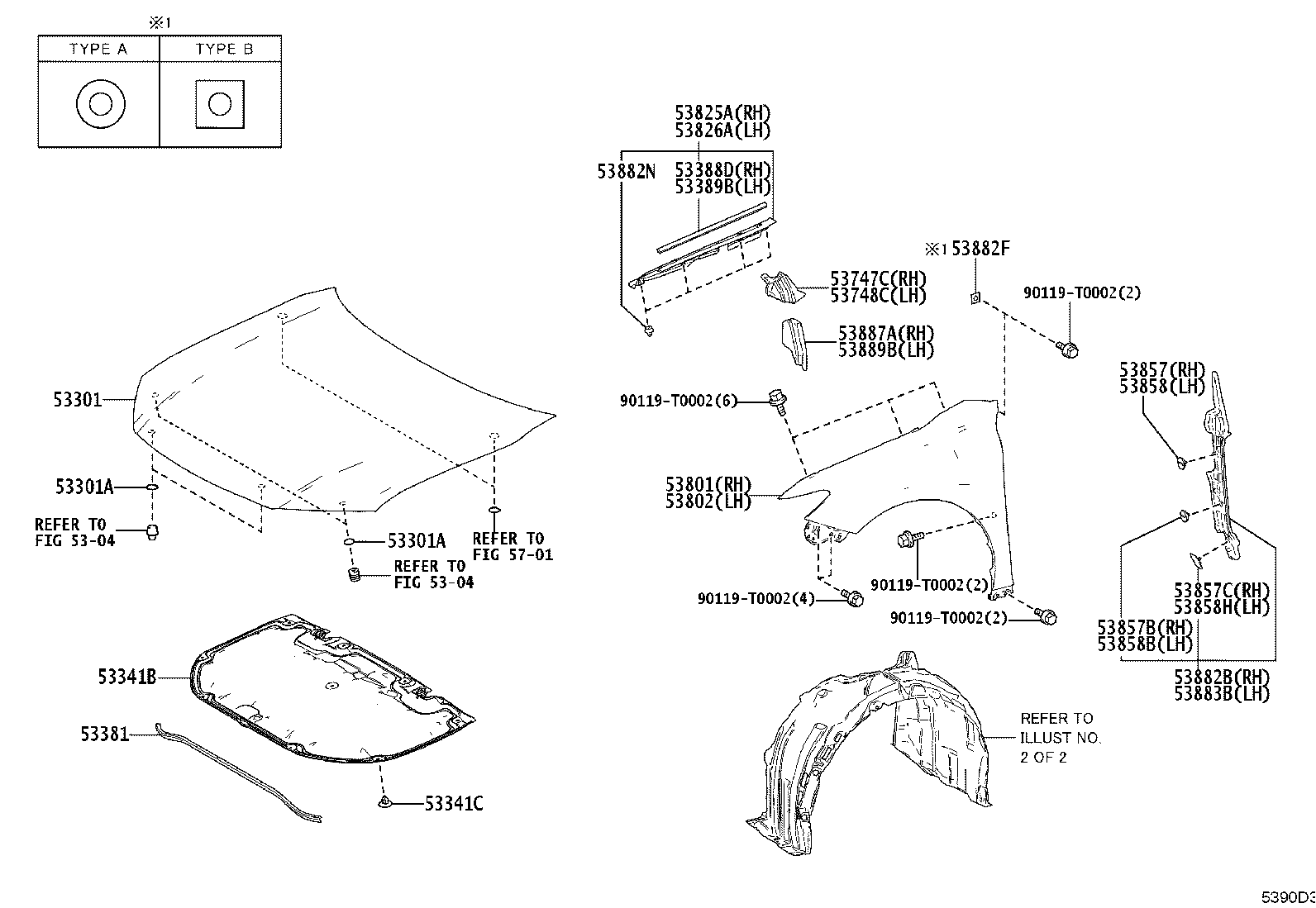 90189-T0018 Toyota Reference Part product image