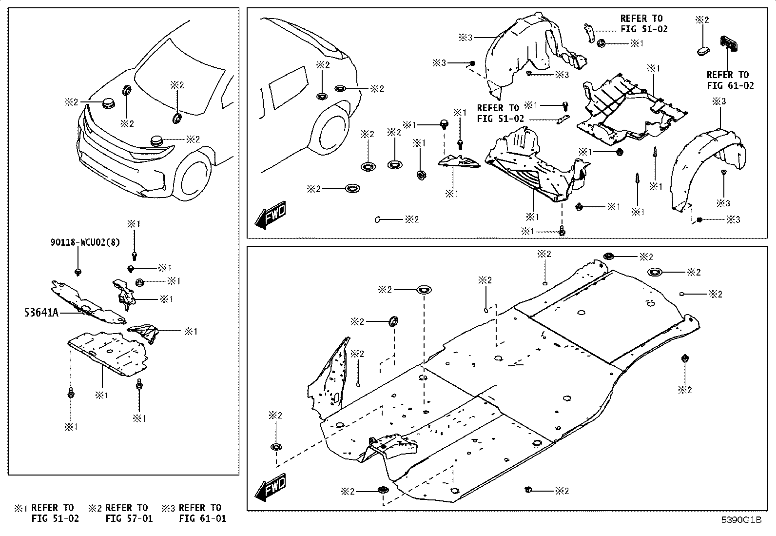 53510-WC026 LOCK ASSY, HOOD product image