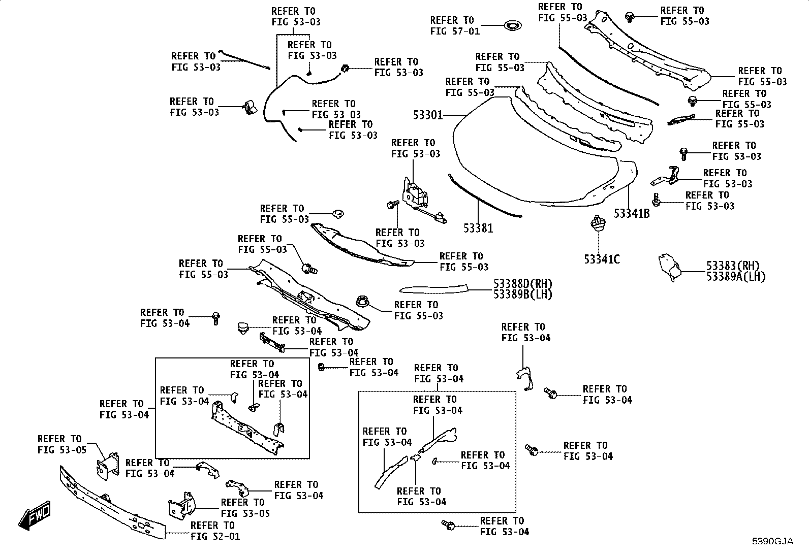53827-WC007 PROTECTOR, FRONT FENDER SIDE PANEL, RH product image