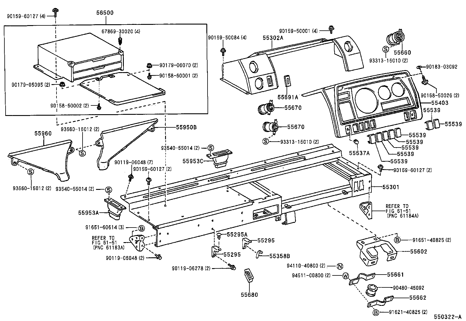 55950-25010 NOZZLE ASSY, DEFROSTER product image