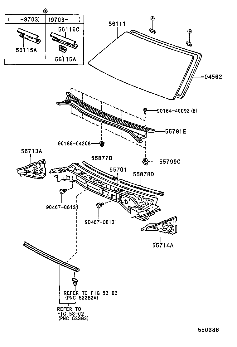 55700-1A090 PANEL SUB-ASSY, COWL product image