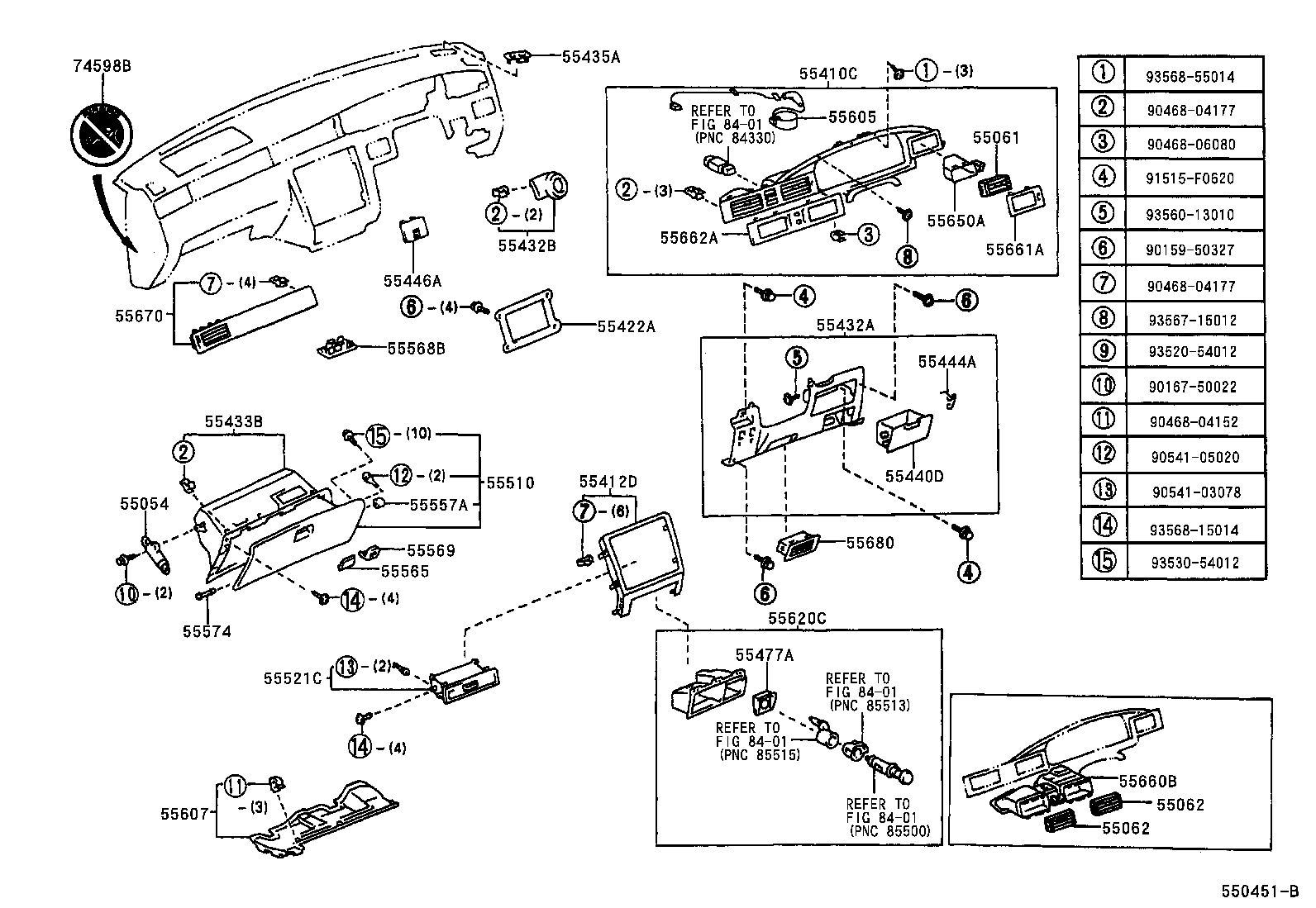 55367-30040 BRACKET, RADIO TUNER MOUNTING, NO.3 product image