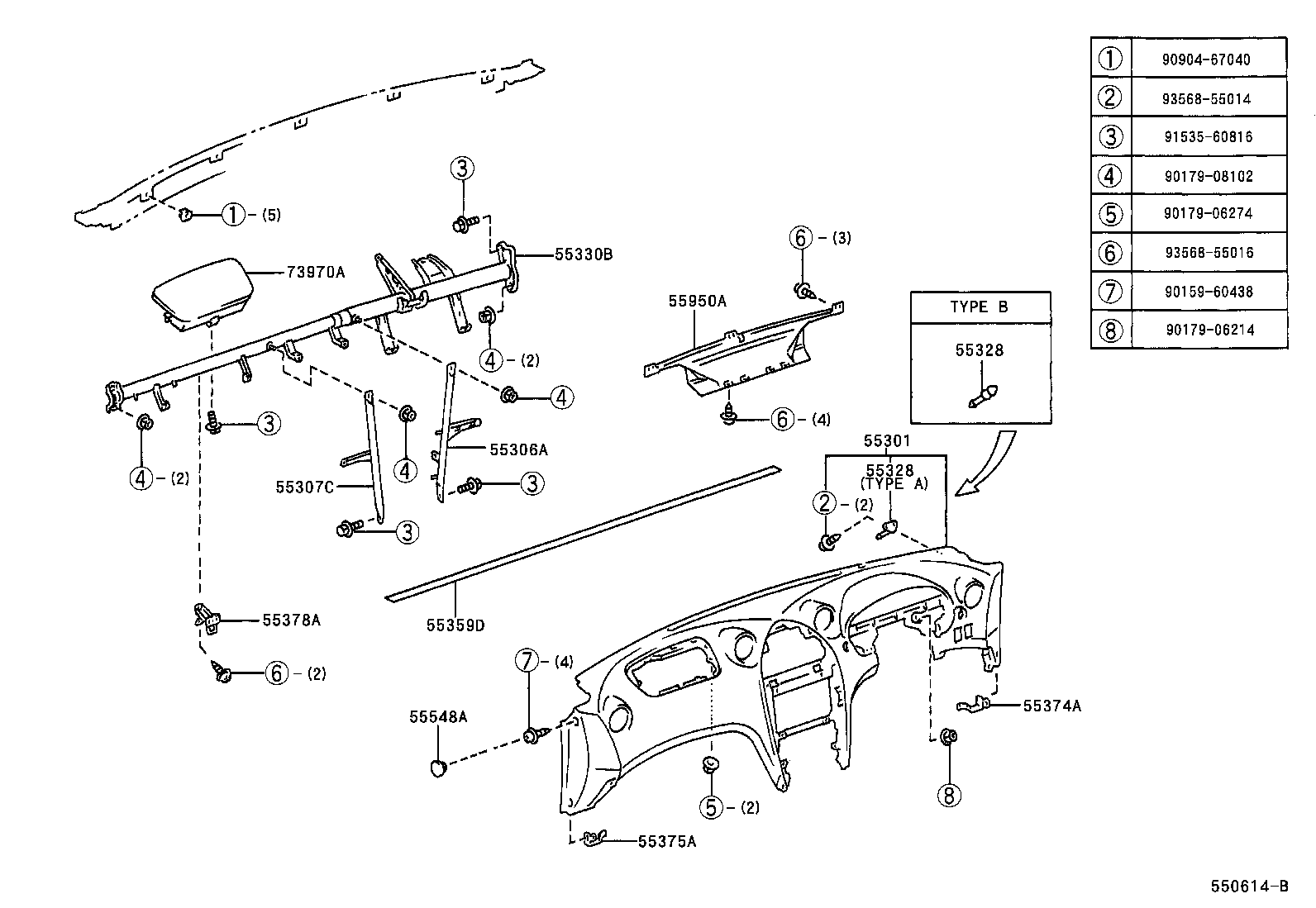 55521-20140 COVER, STEREO OPENING product image