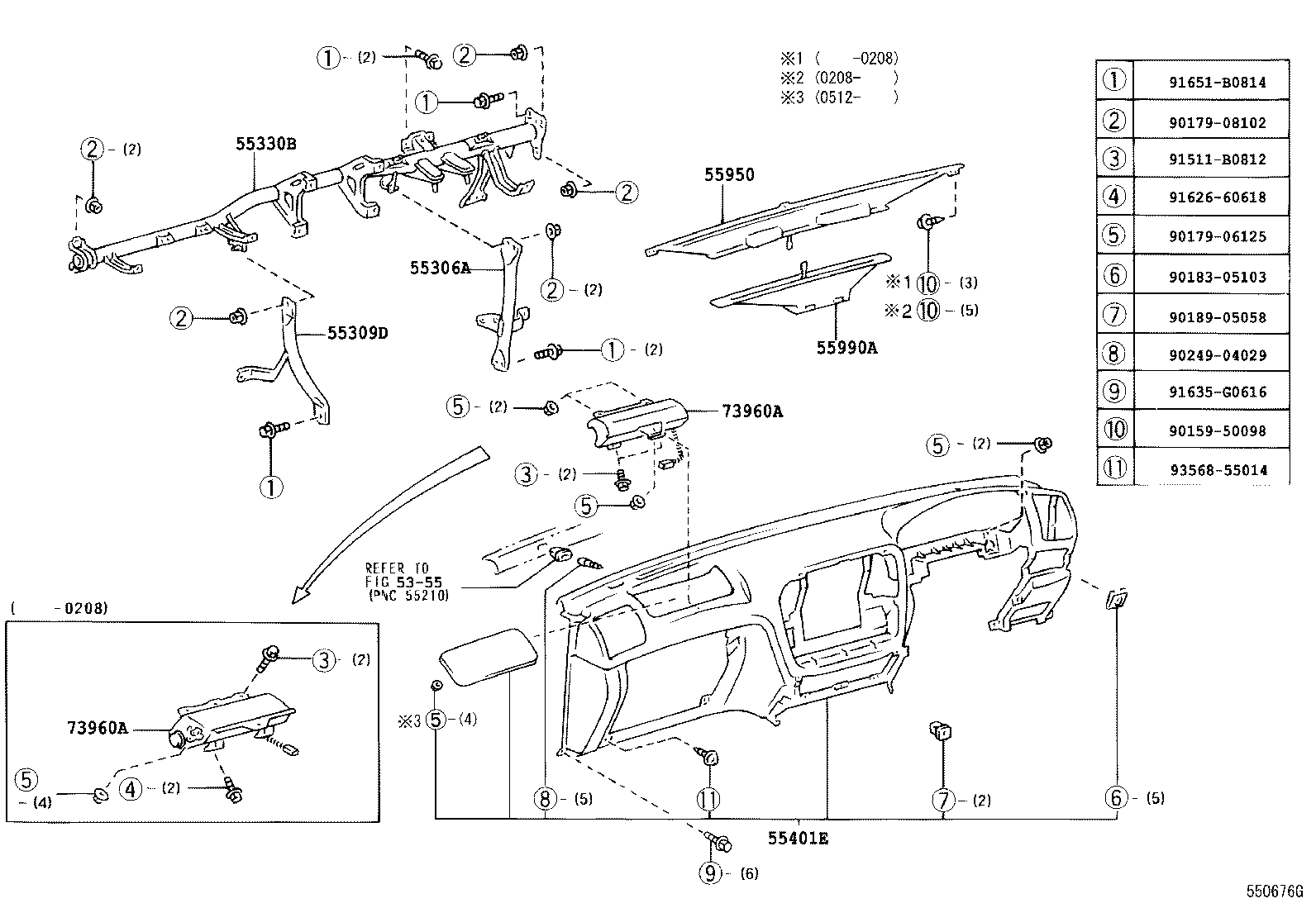 84013-60040 PANEL, INSTRUMENT CLUSTER FINISH, NO.1 product image