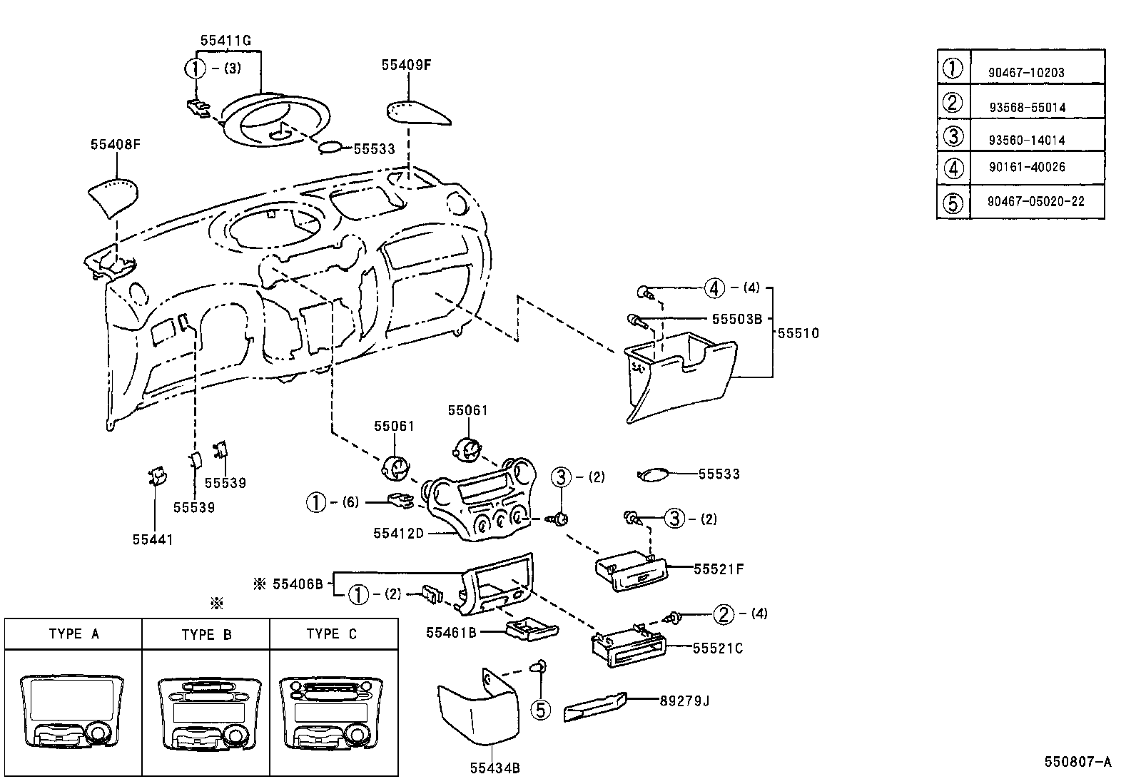 Thumbnail 4 for 55950-0D020