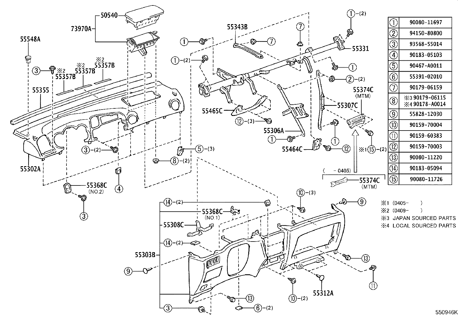 Thumbnail 3 for 55403-01010