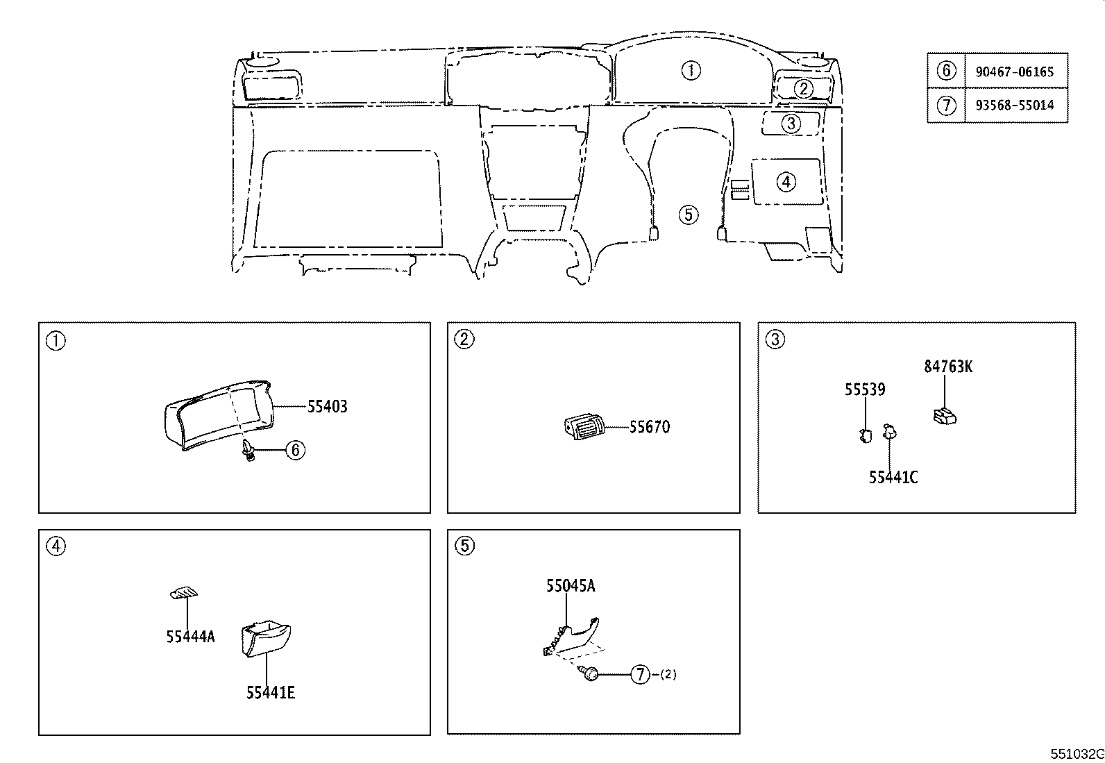 55330-02230 REINFORCEMENT ASSY, INSTRUMENT PANEL product image