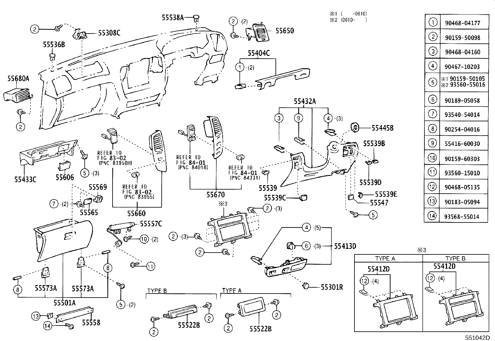 55330-60160 REINFORCEMENT ASSY, INSTRUMENT PANEL product image