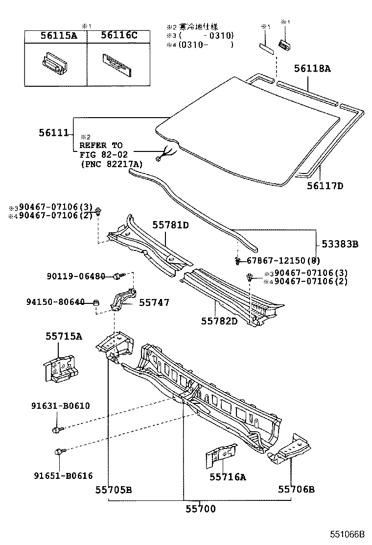 55700-21070 PANEL ASSY, FRONT product image