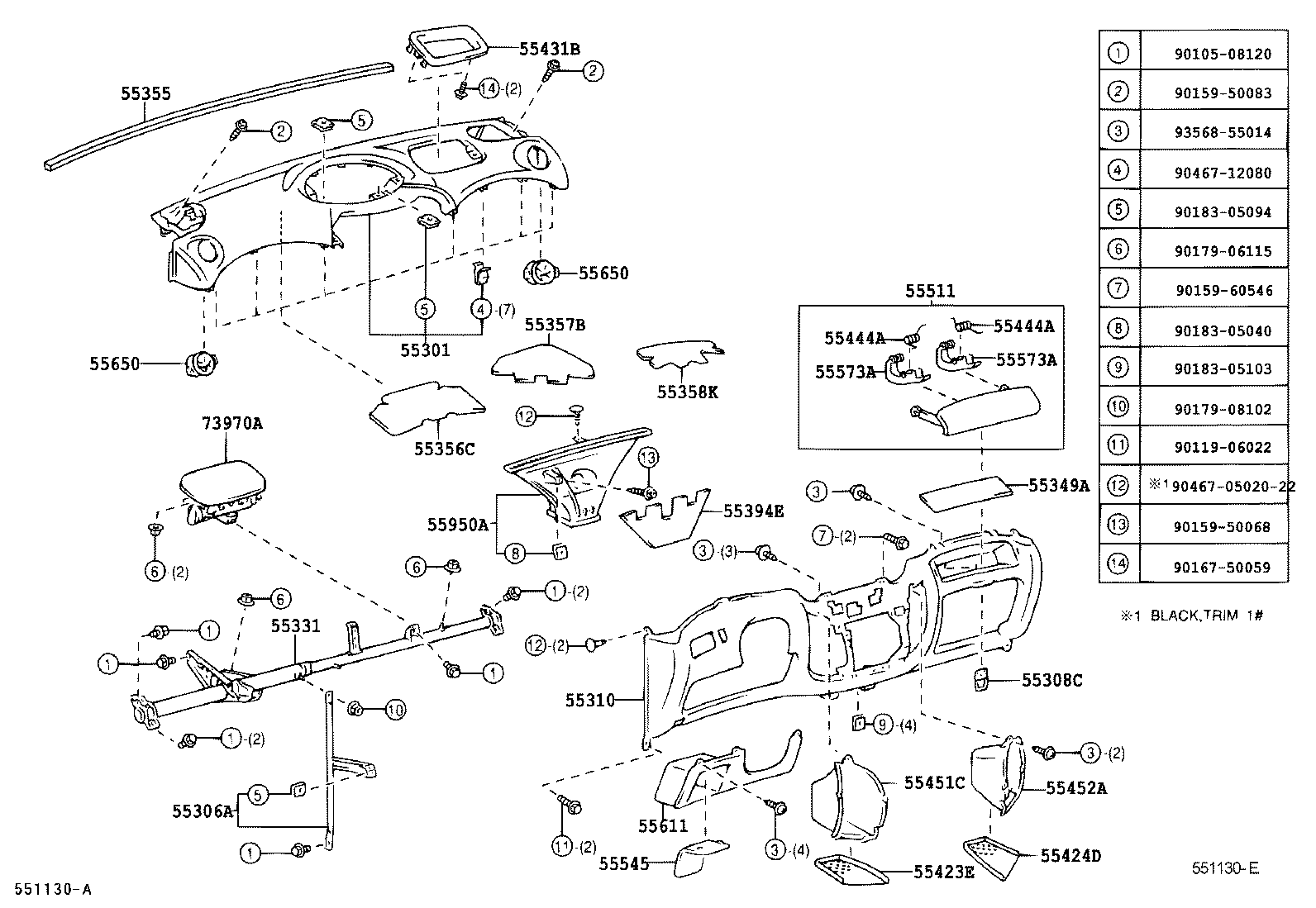 Thumbnail 6 for 55950-0D020