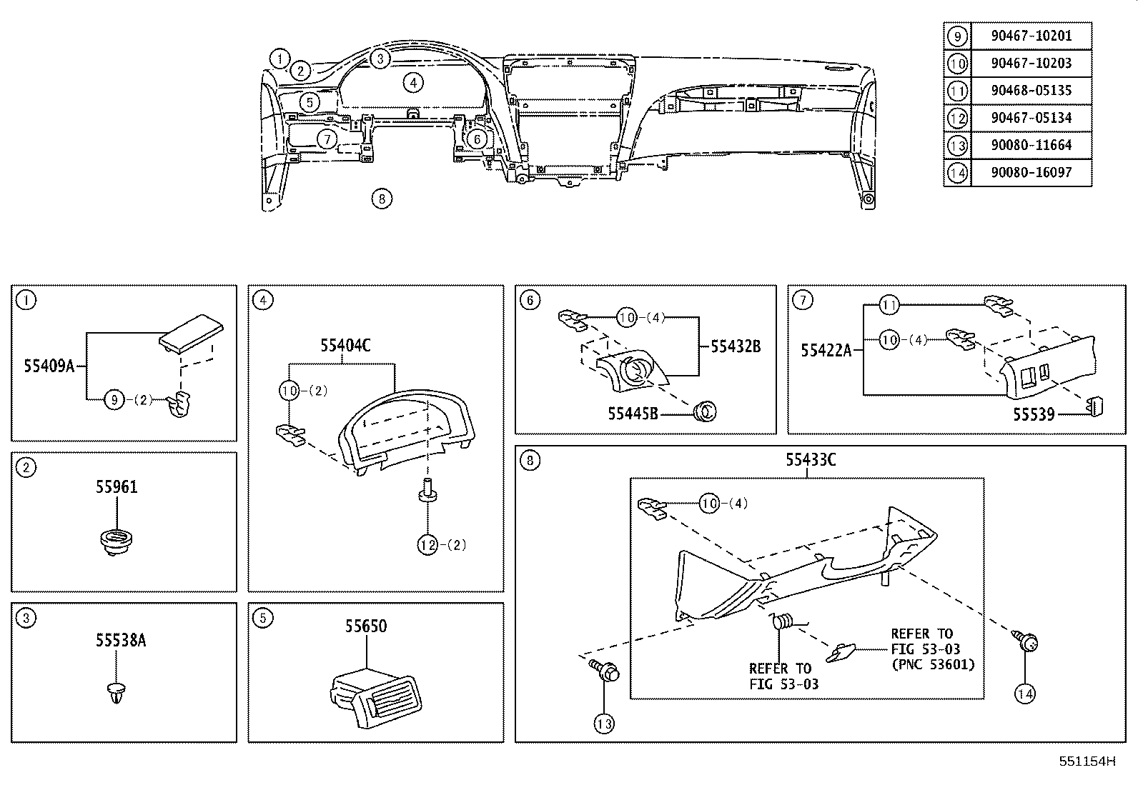 Thumbnail 2 for 55539-AE010-C0
