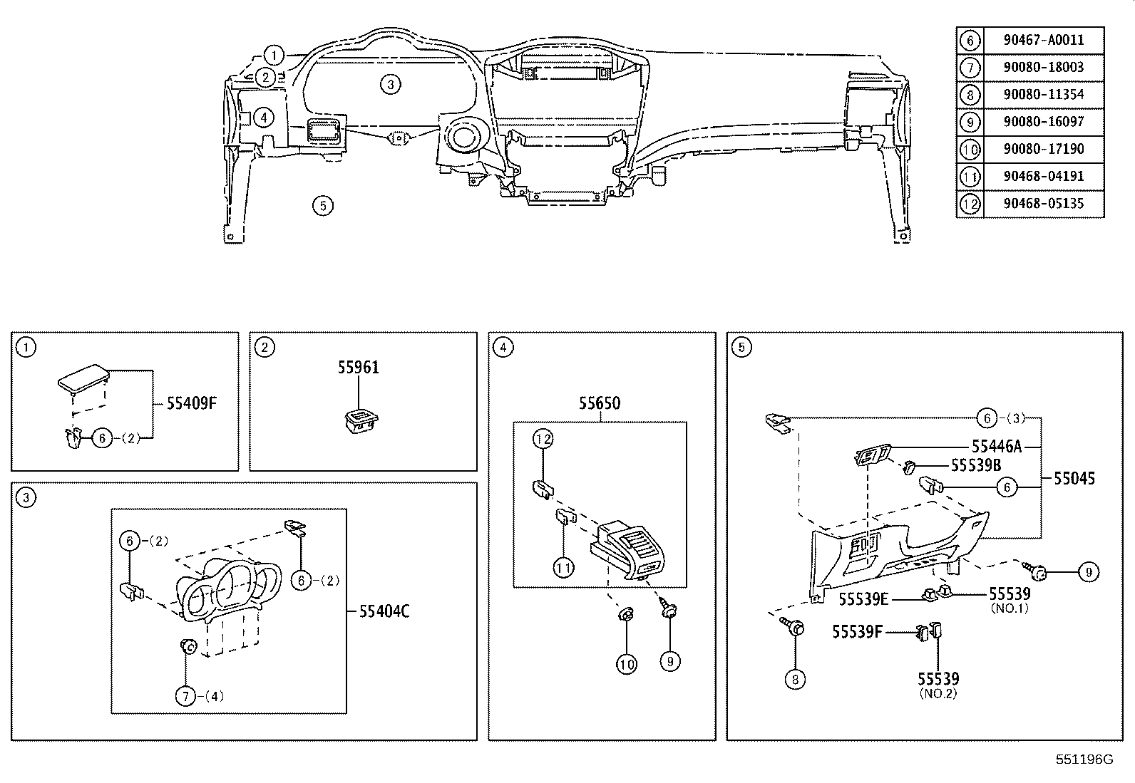 Thumbnail 2 for 55981-0E010-C0