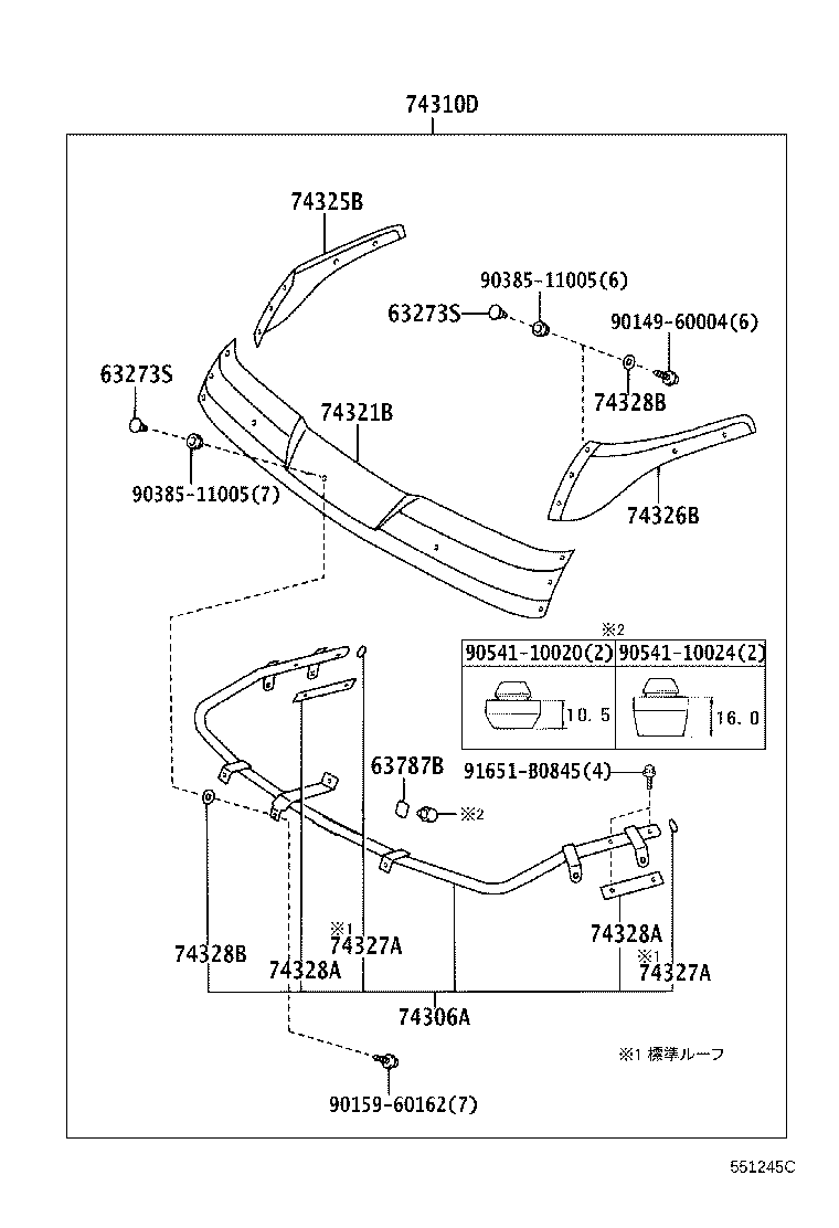 55711-37070 PANEL, FRONT, LOWER product image