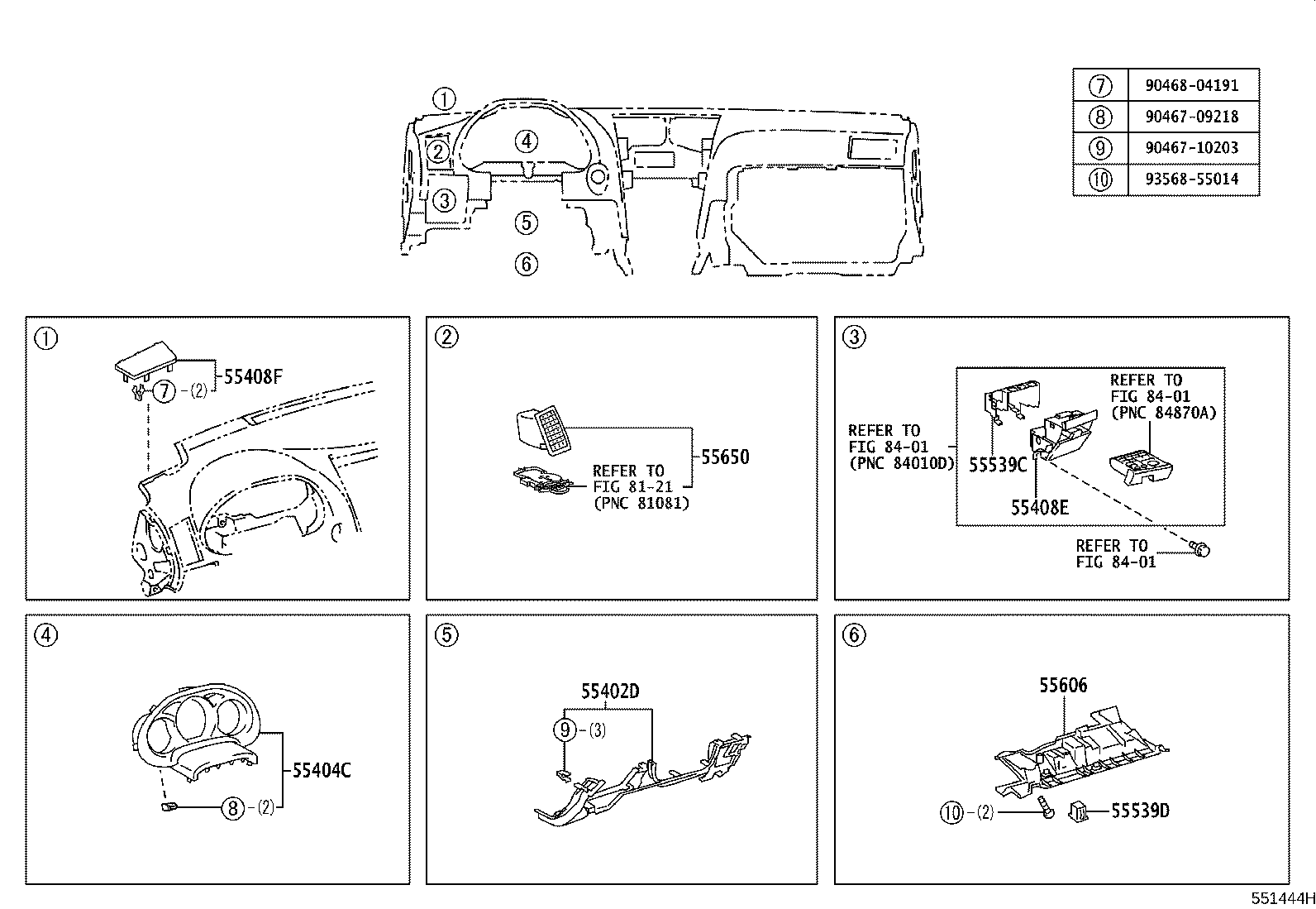 55375-30160 BRACKET, INSTRUMENT PANEL LOWER MOUNTING, NO.2 product image