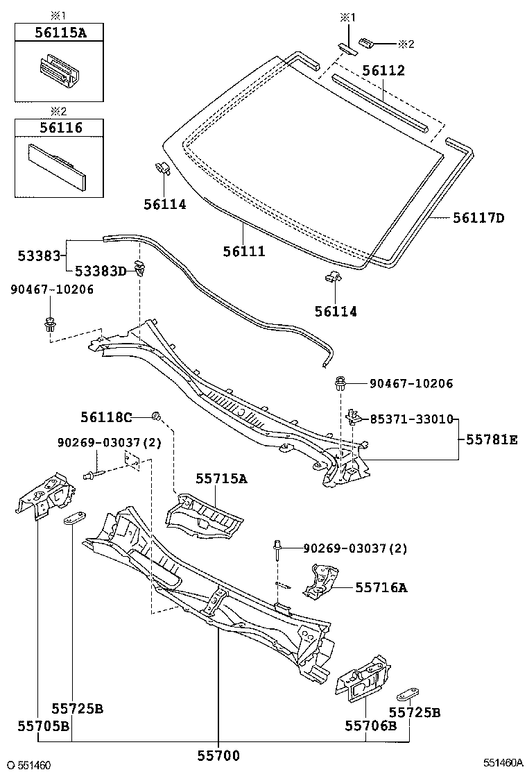 55700-0N010 PANEL ASSY, FRONT product image