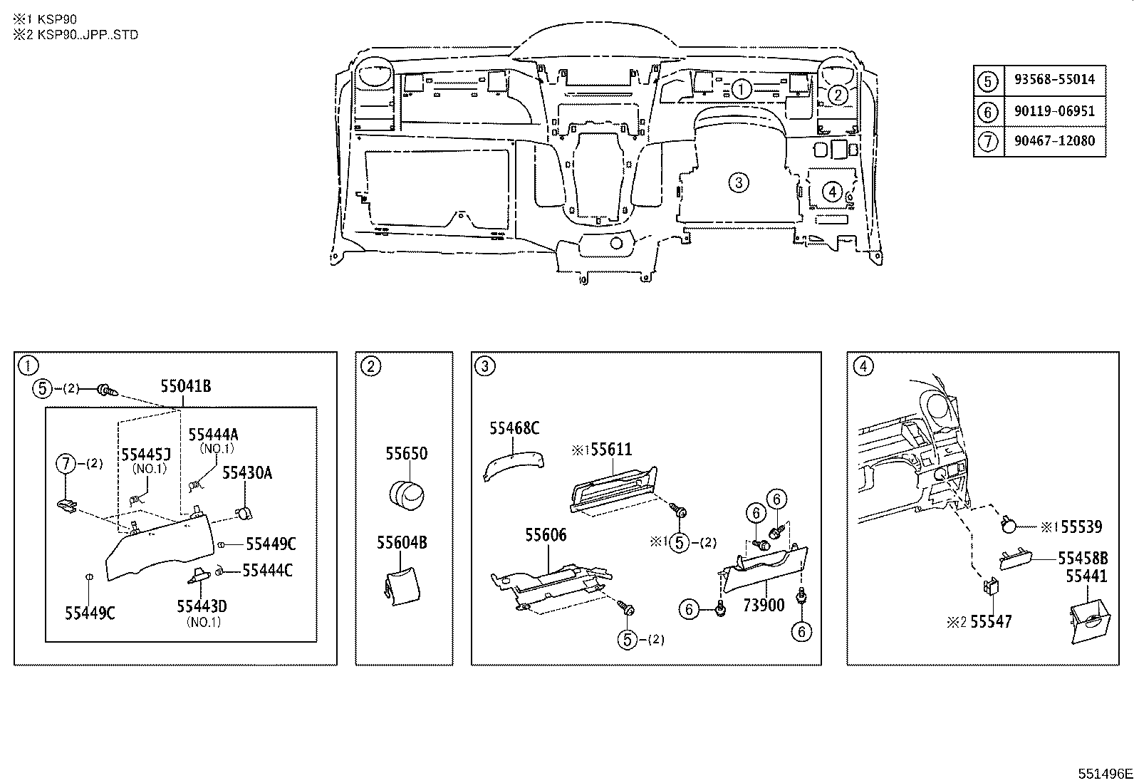 82140-52020 WIRE ASSY, INSTRUMENT PANEL product image