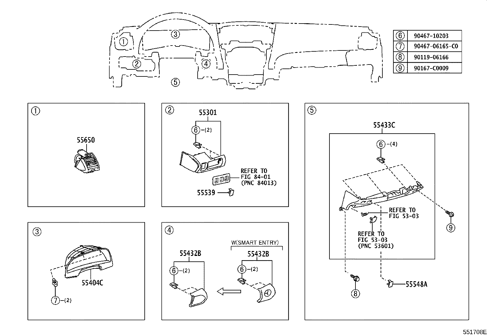 55330-06232 REINFORCEMENT ASSY, INSTRUMENT PANEL product image