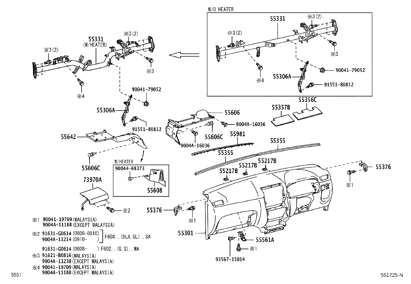 Thumbnail 2 for 55981-BZ010-B0