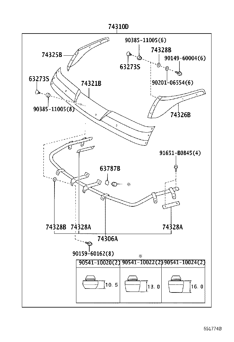 56101-89103 GLASS, WINDSHIELD product image
