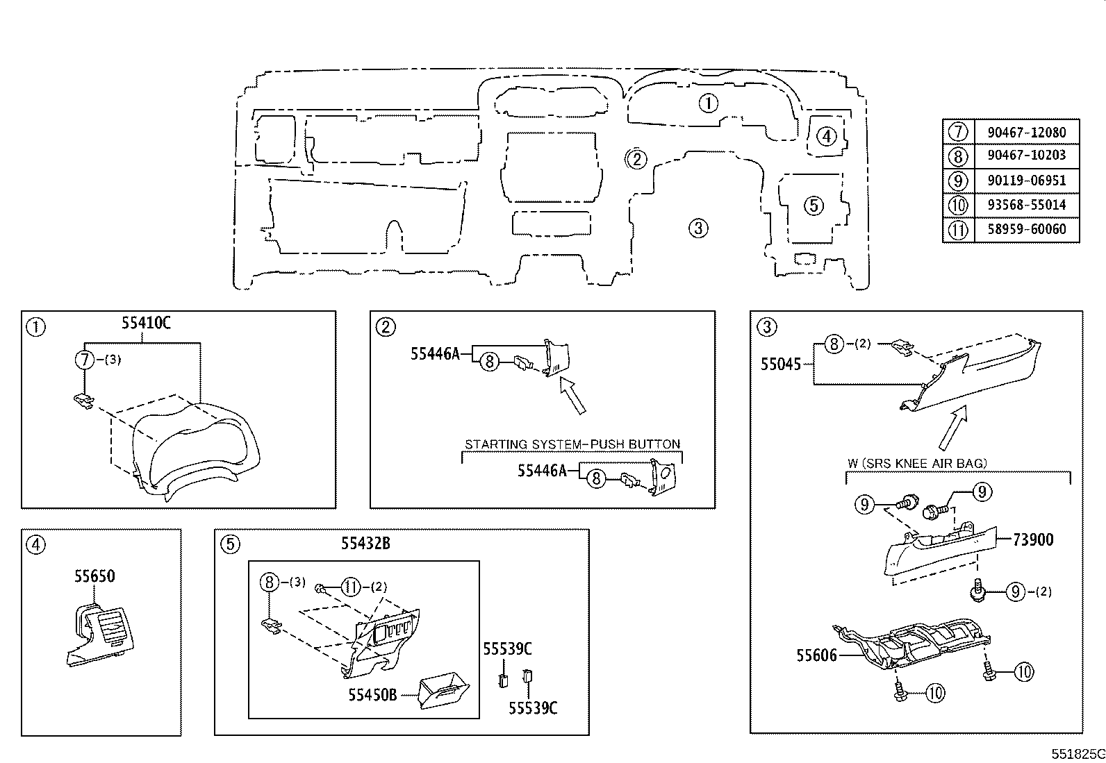 69065-42010 CYLINDER SUB-ASSY, AIR BAG CUT OFF SW product image