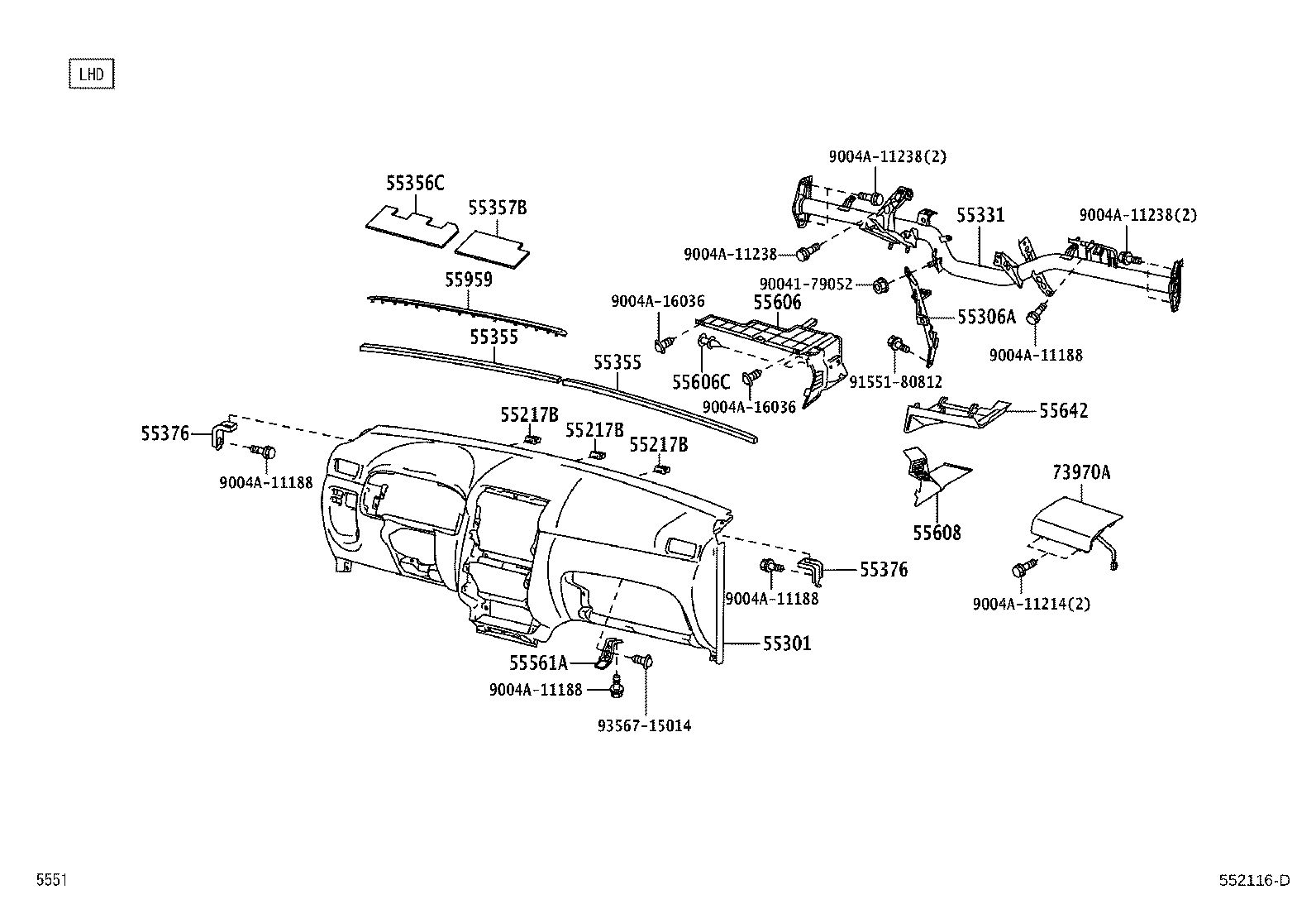 Thumbnail 3 for 55981-BZ010-B0