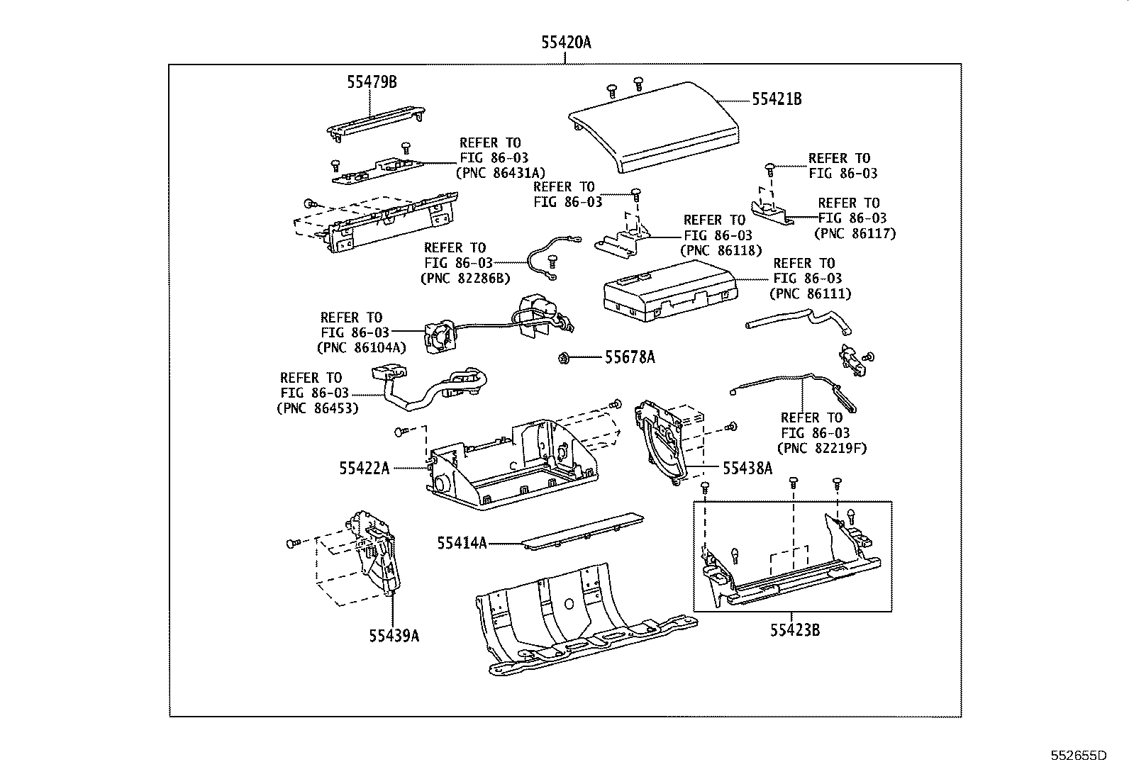 62199-48010 HOLDER, FUSEE product image