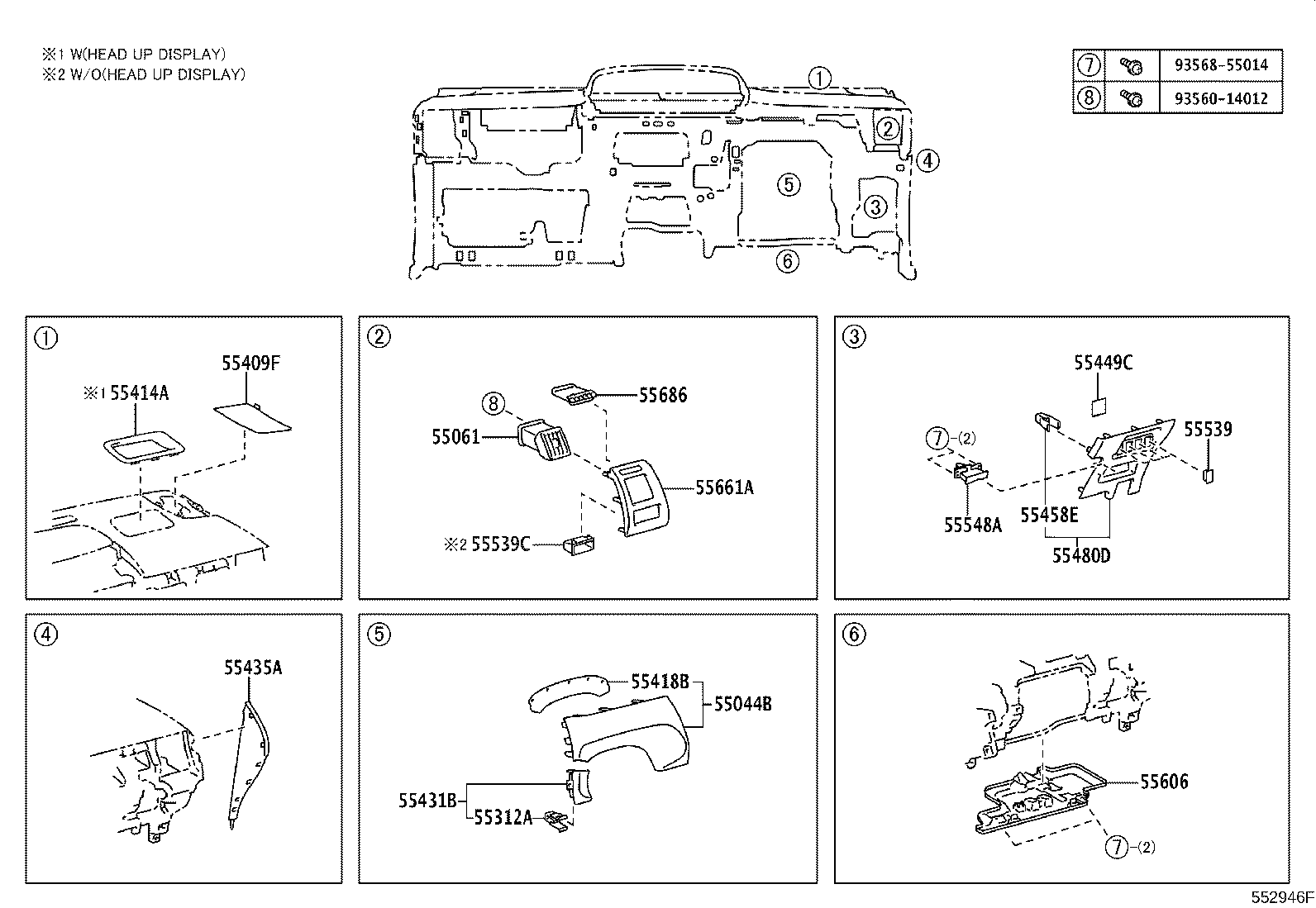 90467-11091 CLIP, PANEL, INSTRUMENT CLUSTER FINISH, END product image