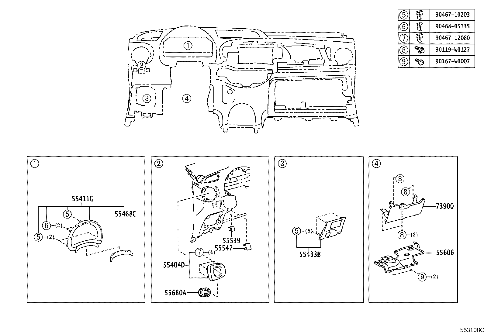 Thumbnail 2 for 55539-48020