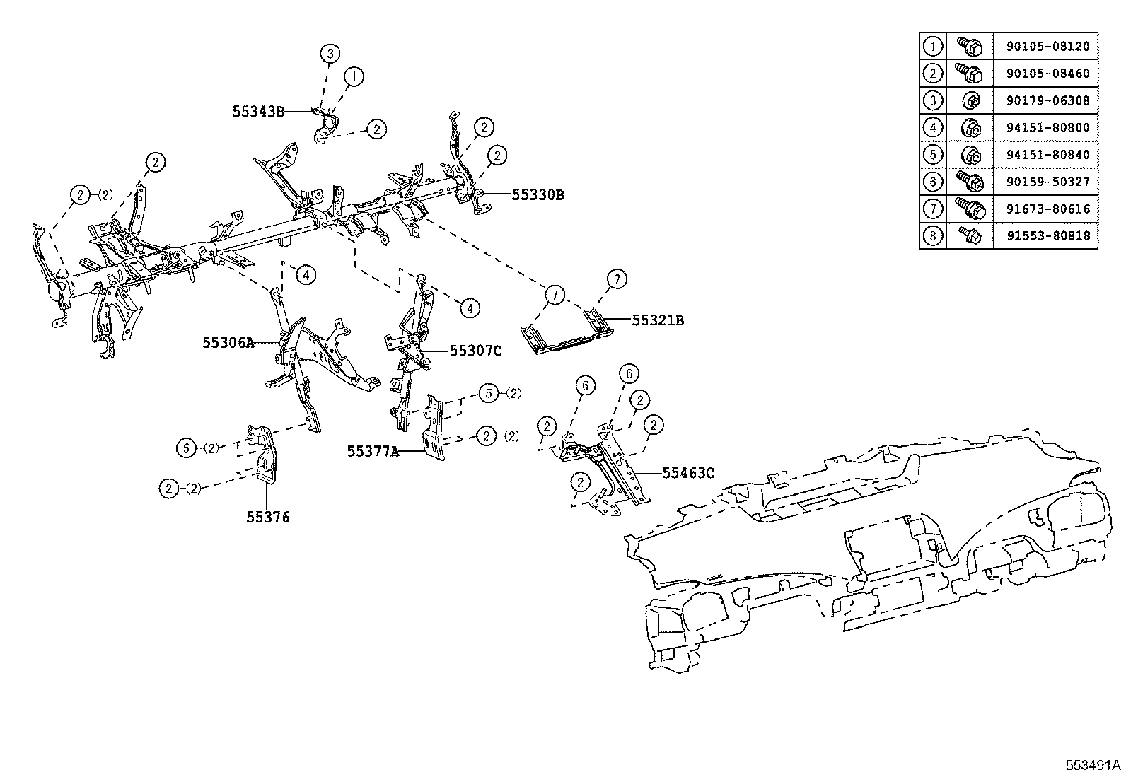 Thumbnail 2 for 55539-30350-C0