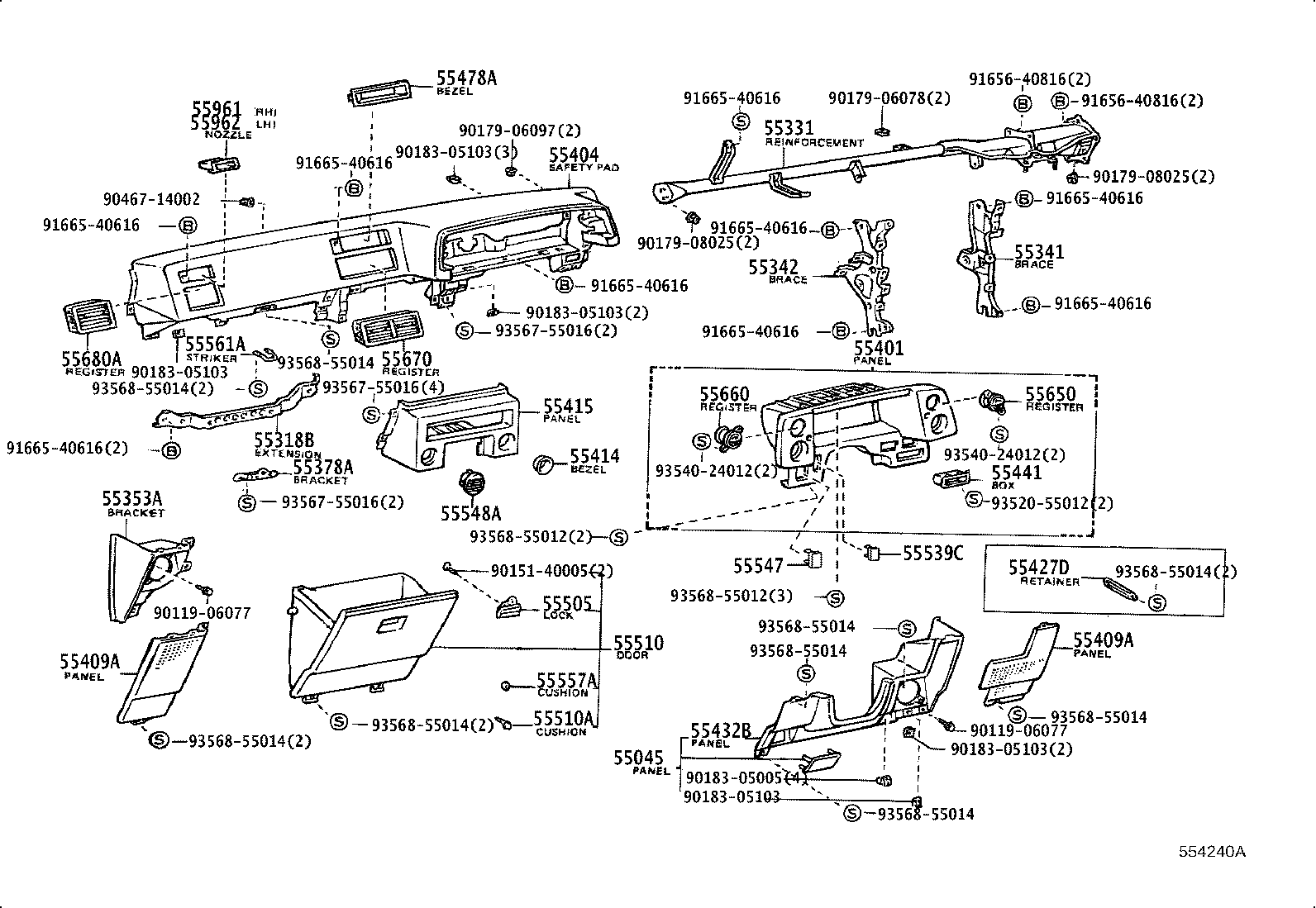 74267-24010-13 COVER, REMOTE CONTROL MIRROR HOLE product image