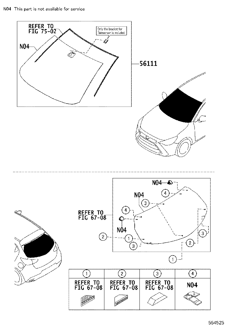 53383-WB002 SEAL, HOOD TO COWL TOP product image