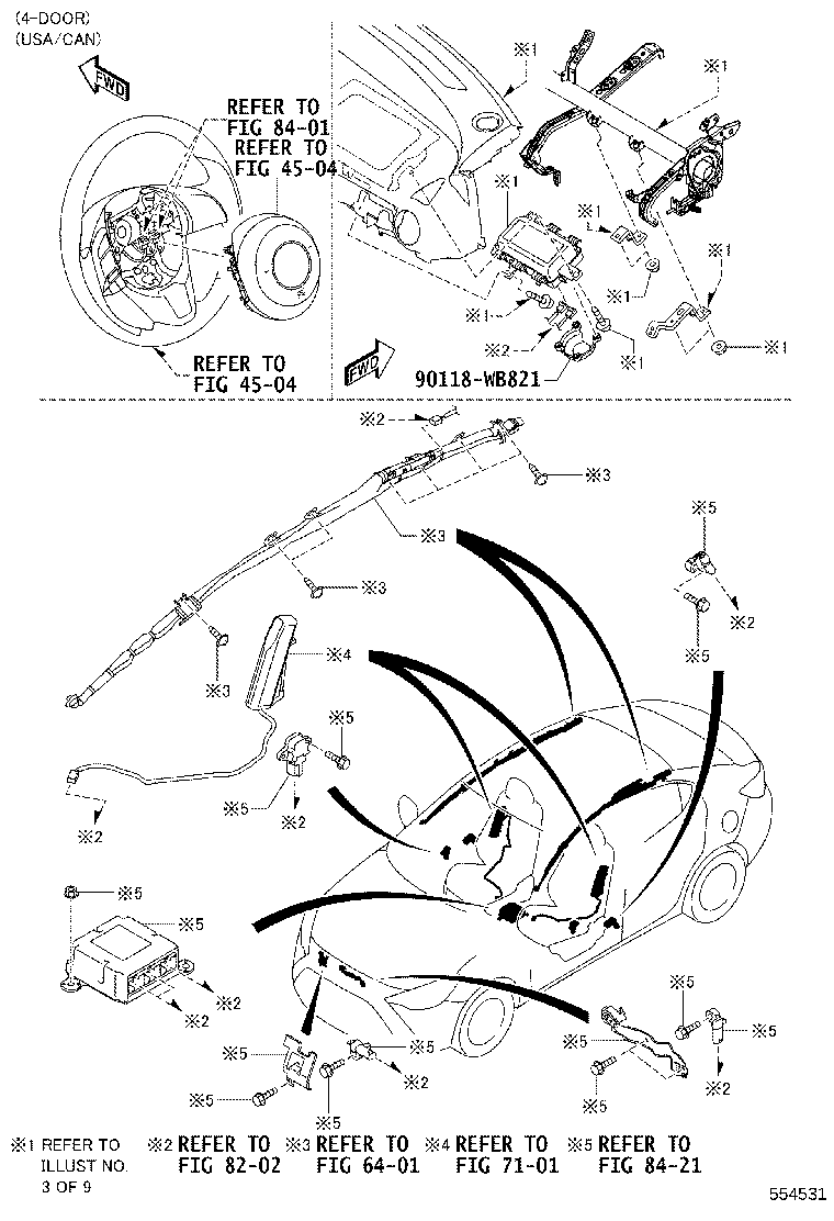 55330-WB005 REINFORCEMENT ASSY, INSTRUMENT PANEL product image