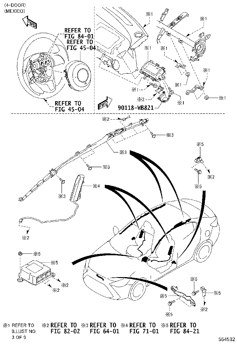 55330-WB005 REINFORCEMENT ASSY, INSTRUMENT PANEL product image